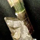 Tourmaline on Quartz - image 1