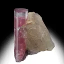 Tourmaline on Quartz - image 2