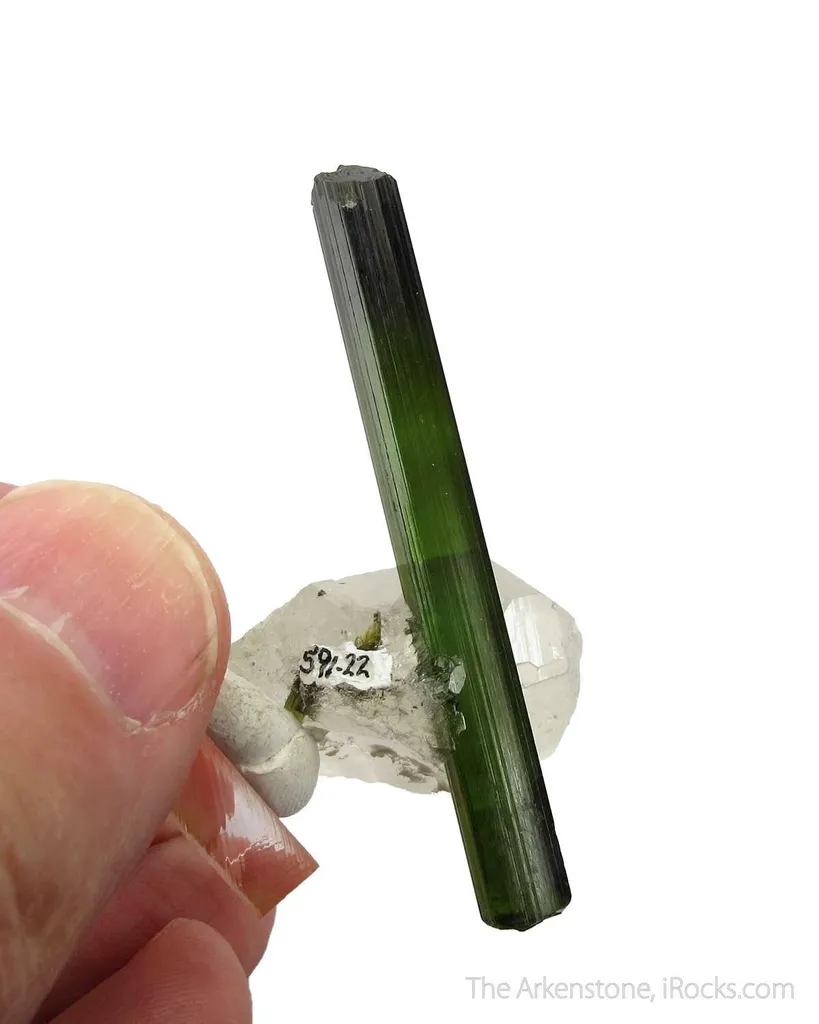 Tourmaline on Quartz - image 3