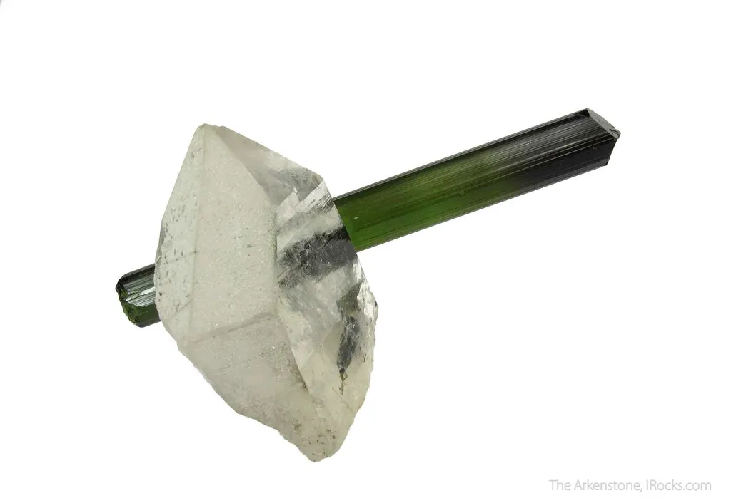 Tourmaline on Quartz - image 5