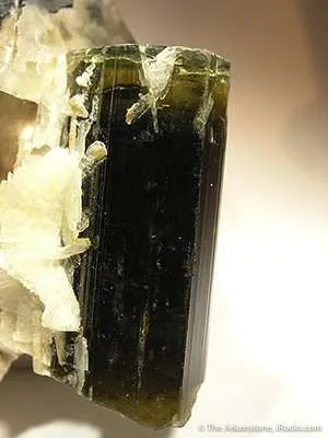 Tourmaline on Quartz - image 2