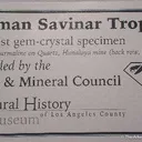 Tourmaline on Quartz - image 5