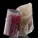 Tourmaline on Quartz - image 3