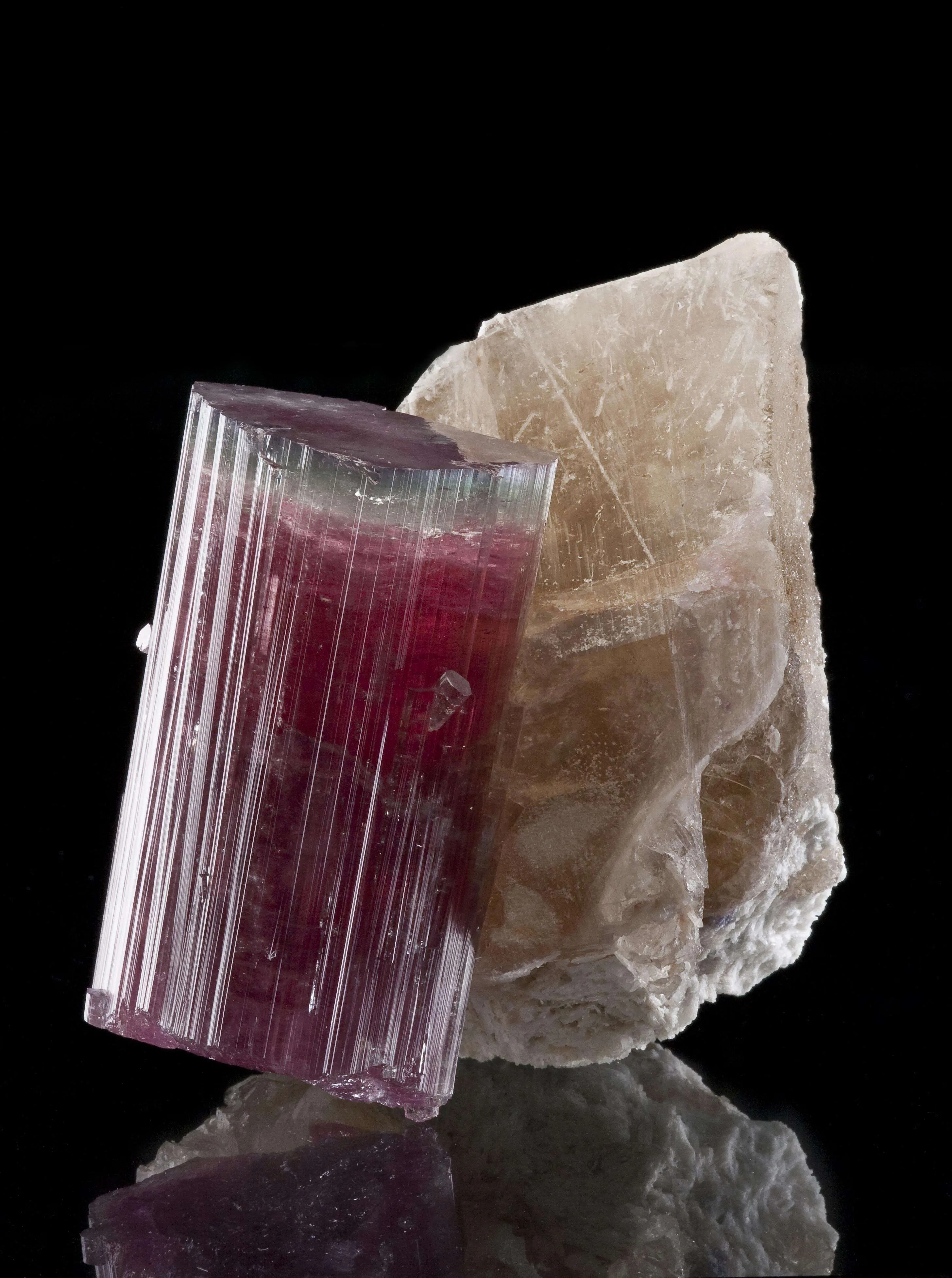 Tourmaline on Quartz - image 3
