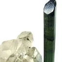 Tourmaline on Quartz - image 2