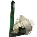 Tourmaline on Quartz - image 3