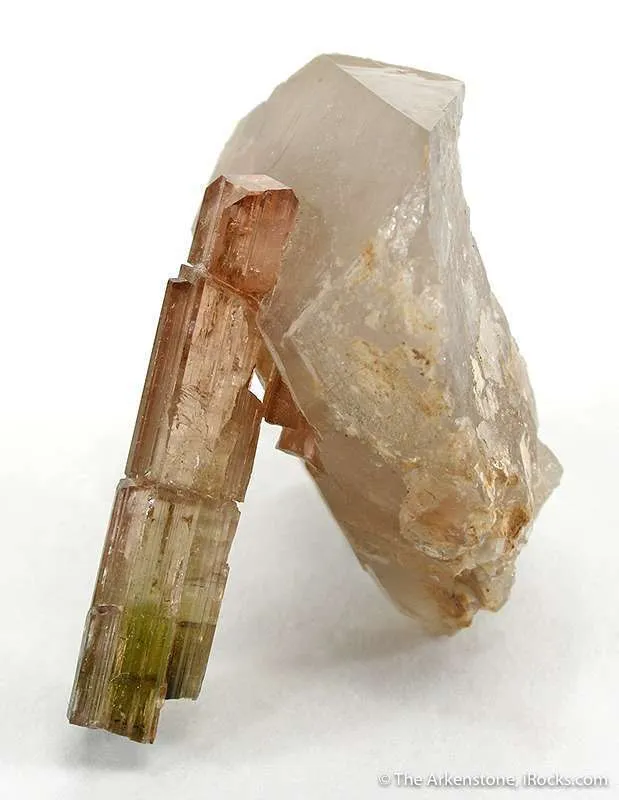 Tourmaline on Quartz - image 2