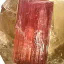Tourmaline on Quartz - image 2