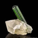 Tourmaline on Quartz - image 4