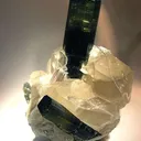 Tourmaline on Quartz - image 1
