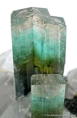 Tourmaline on Quartz - image 2