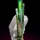 Tourmaline on Quartz - image 2