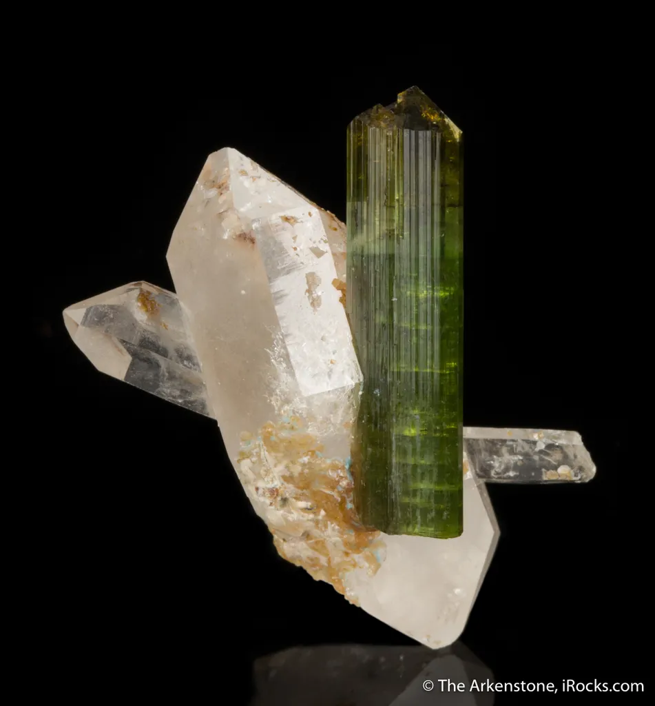 Tourmaline on Quartz (dated 1894) - image 4