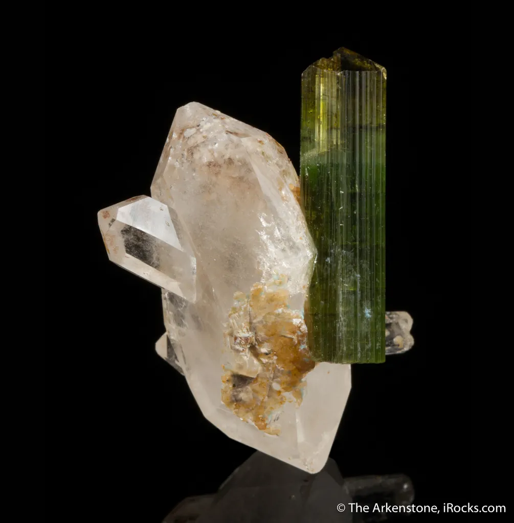 Tourmaline on Quartz (dated 1894) - image 3
