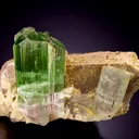 Tourmaline on Quartz - image 1