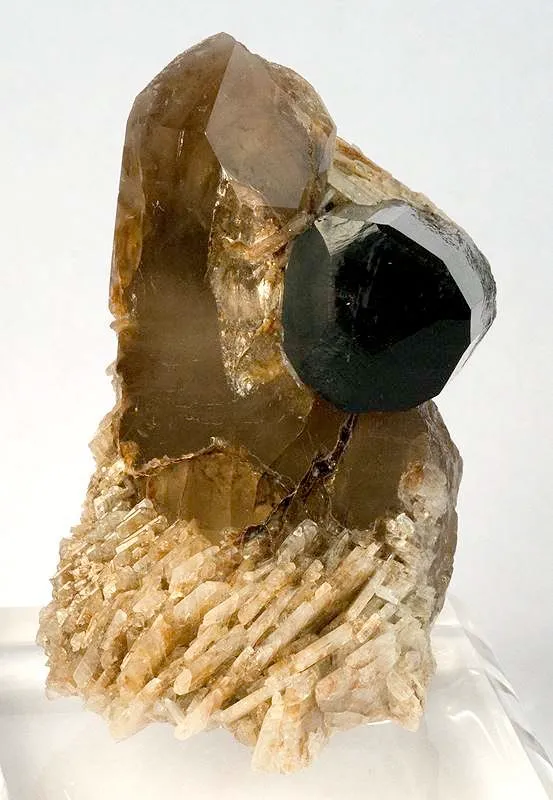 Tourmaline on Quartz - image 2
