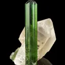 Tourmaline on Quartz - image 1