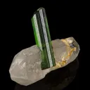 Tourmaline on Quartz - image 3