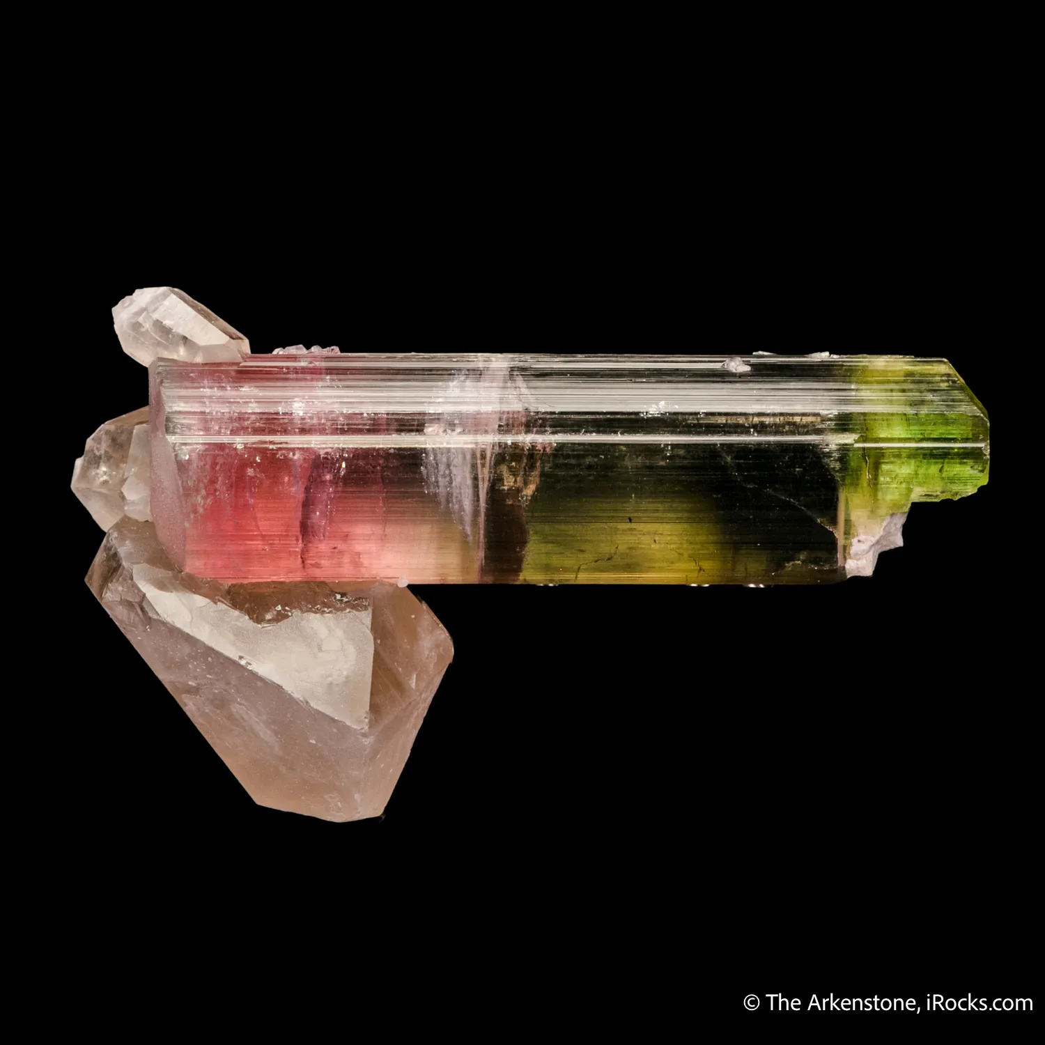 Tourmaline on Quartz (floater) - image 5