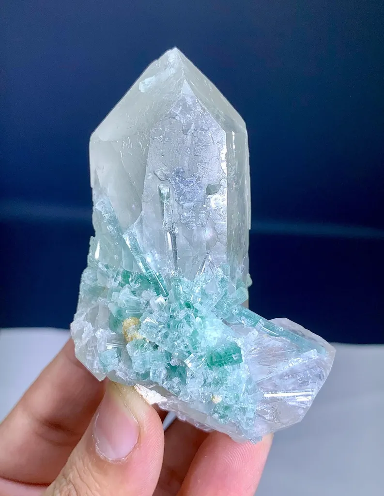 Tourmaline on Quartz from Afghanistan - image 3