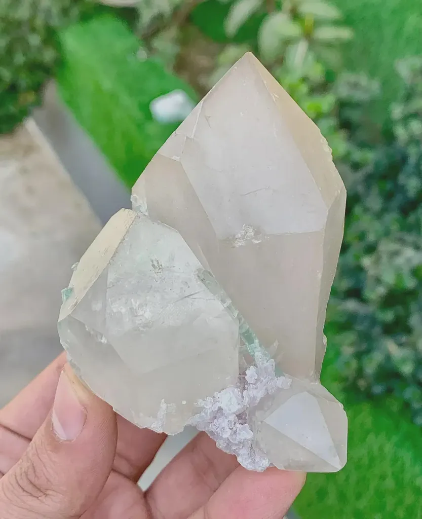 Tourmaline on Quartz from Afghanistan image