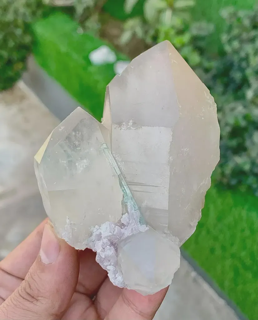 Tourmaline on Quartz from Afghanistan - image 4