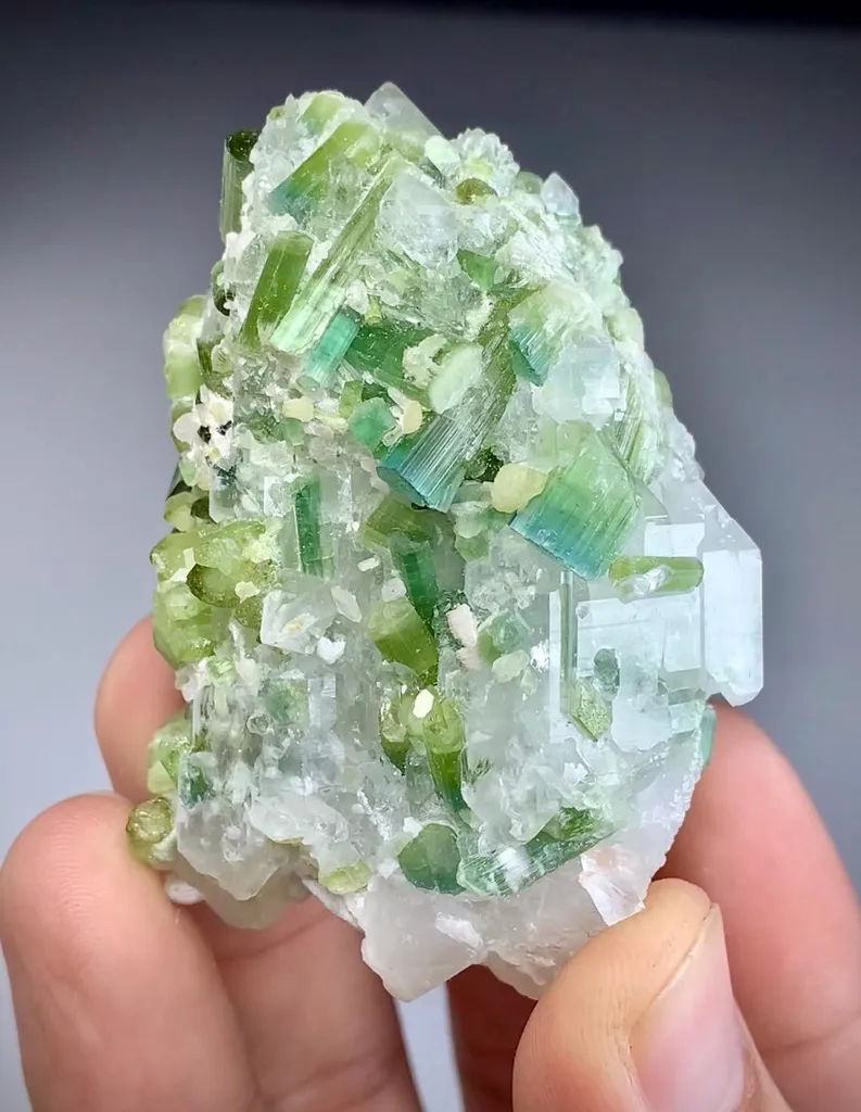 Tourmaline on Quartz from Afghanistan - image 3