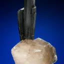 Tourmaline on Quartz var. Smoky (repaired) - image 4
