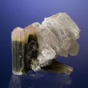 Tourmaline on Quartz With Cleavelandite - image 2
