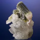 Tourmaline on Quartz With Cleavelandite - image 1
