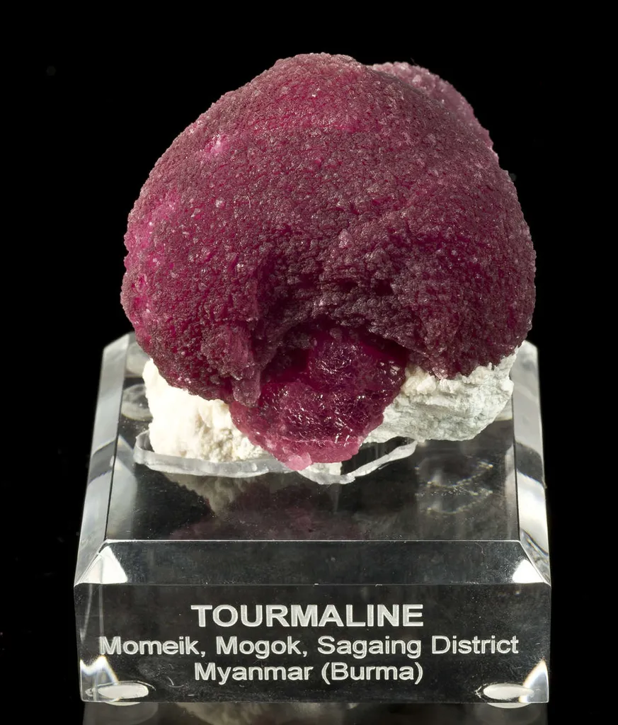 Tourmaline on Schorl - image 3