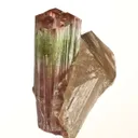 Tourmaline on Smoky Quartz - image 1