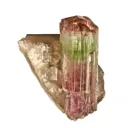 Tourmaline on Smoky Quartz - image 3