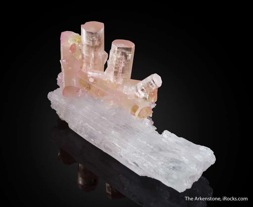 Tourmaline on Spodumene image