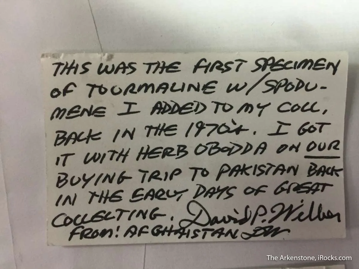 Tourmaline on Spodumene - image 4