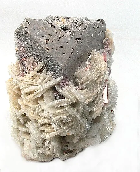 Tourmaline, Orthoclase, Albite image