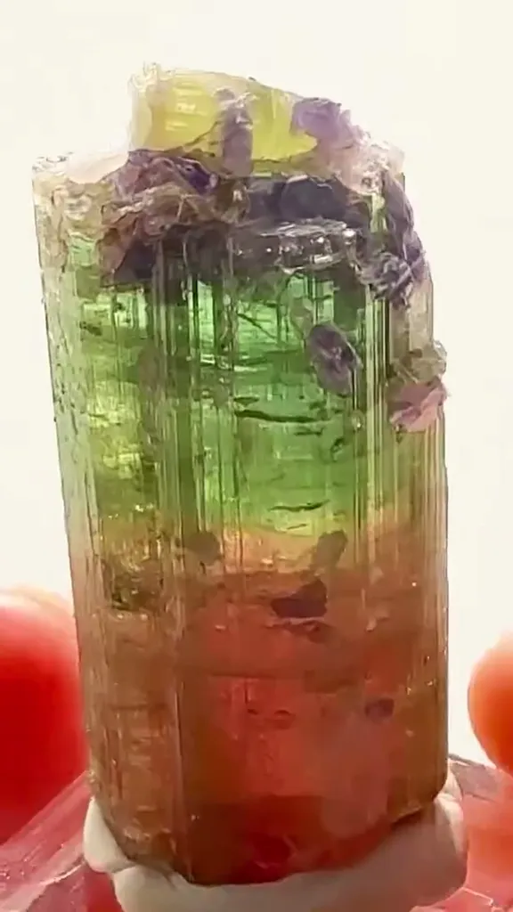 Tourmaline + PURPLE Lepidolite - image 4
