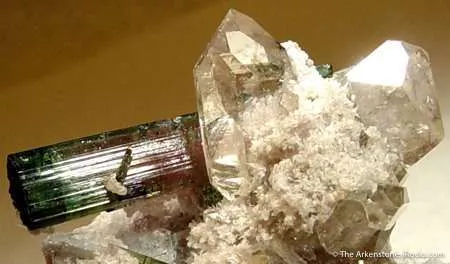 Tourmaline, Quartz, Albite, Lepidolite - image 3
