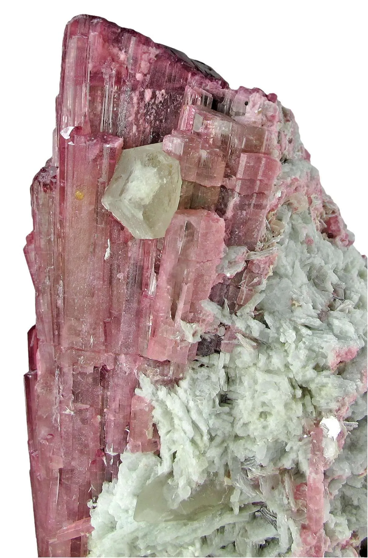 Tourmaline, Quartz, and Cleavelandite - image 3