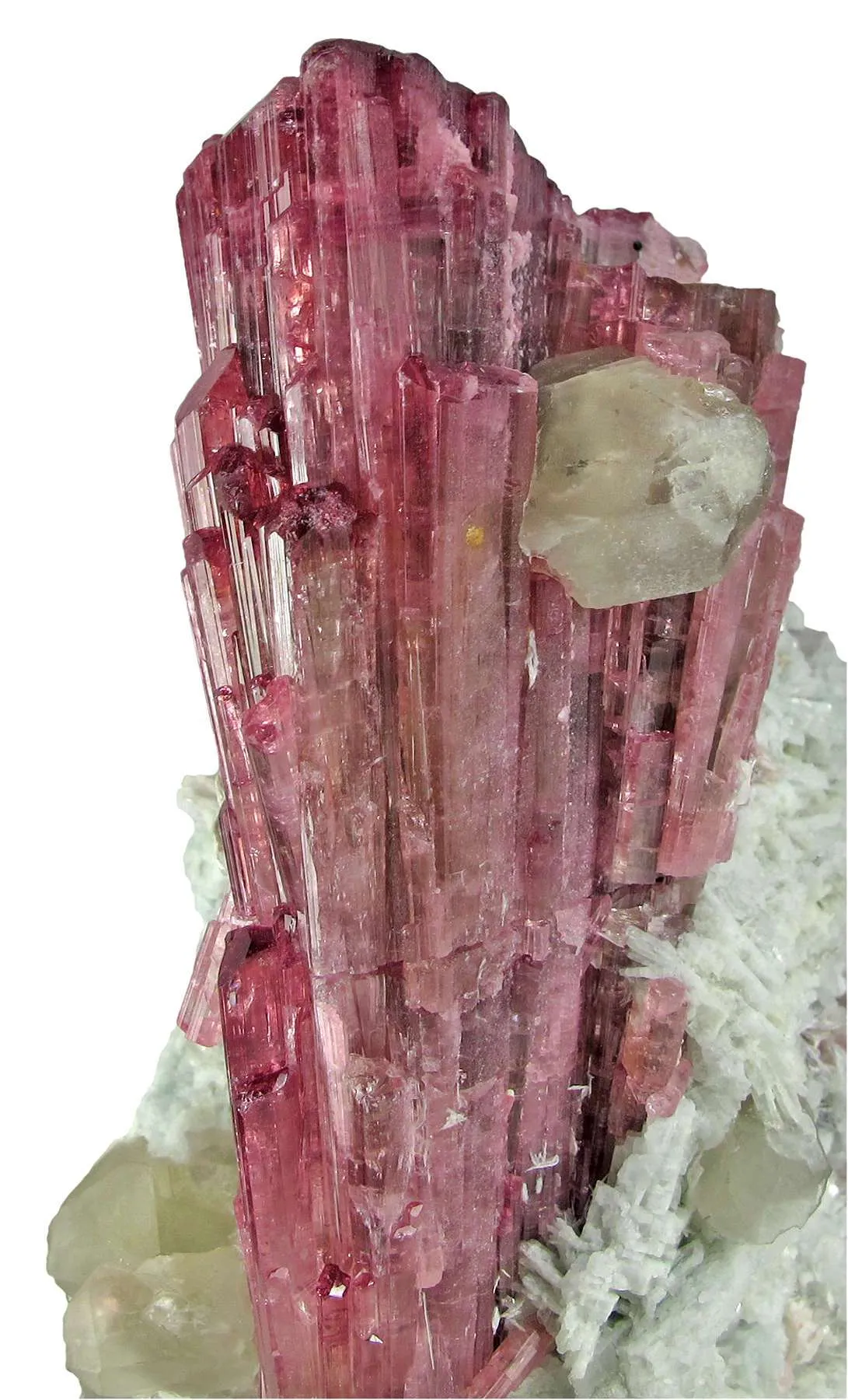Tourmaline, Quartz, and Cleavelandite - image 2