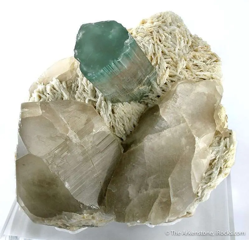 Tourmaline, Quartz, Cleavelandite - image 1