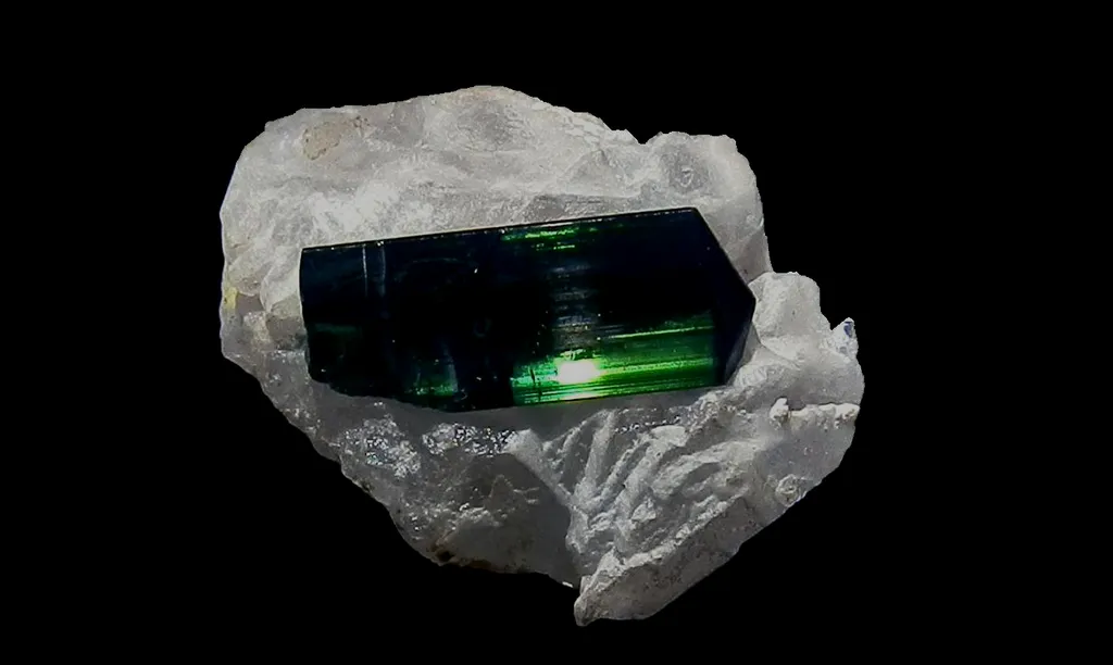 Tourmaline / Quartz, Cruzeiro, Brésil image