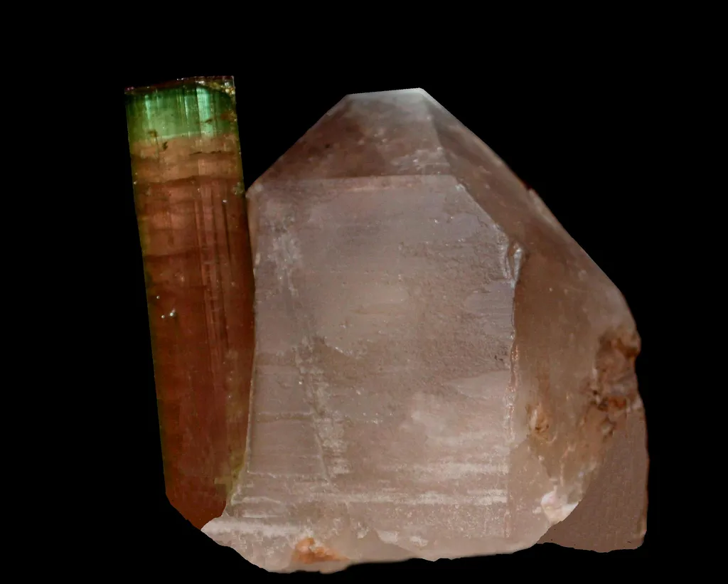 Tourmaline quartz fumé image