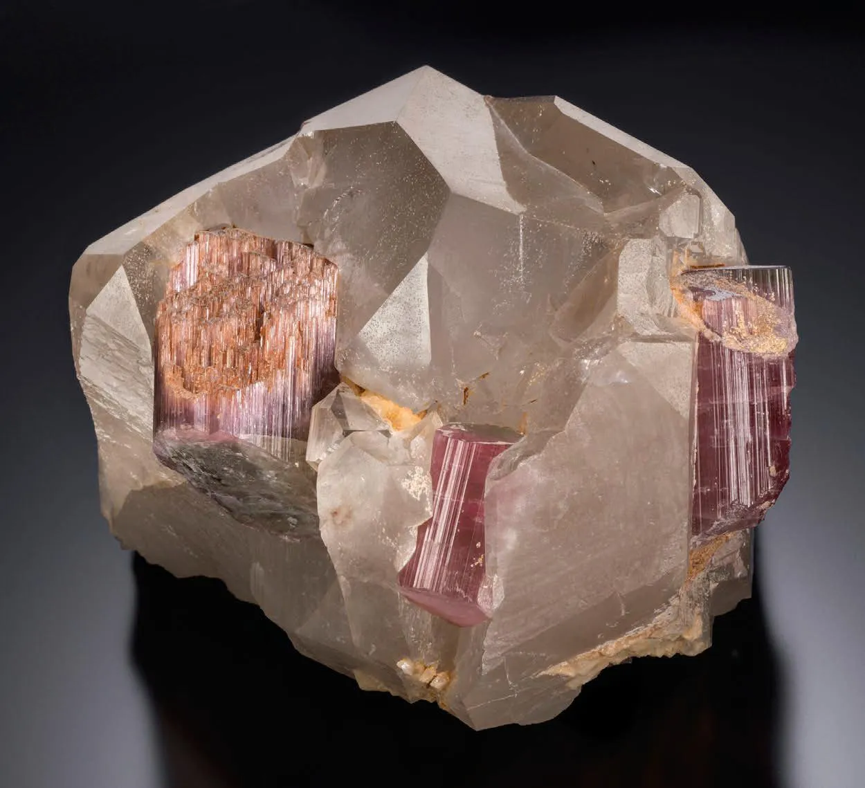 Tourmaline, Quartz, Lepidolite - image 1