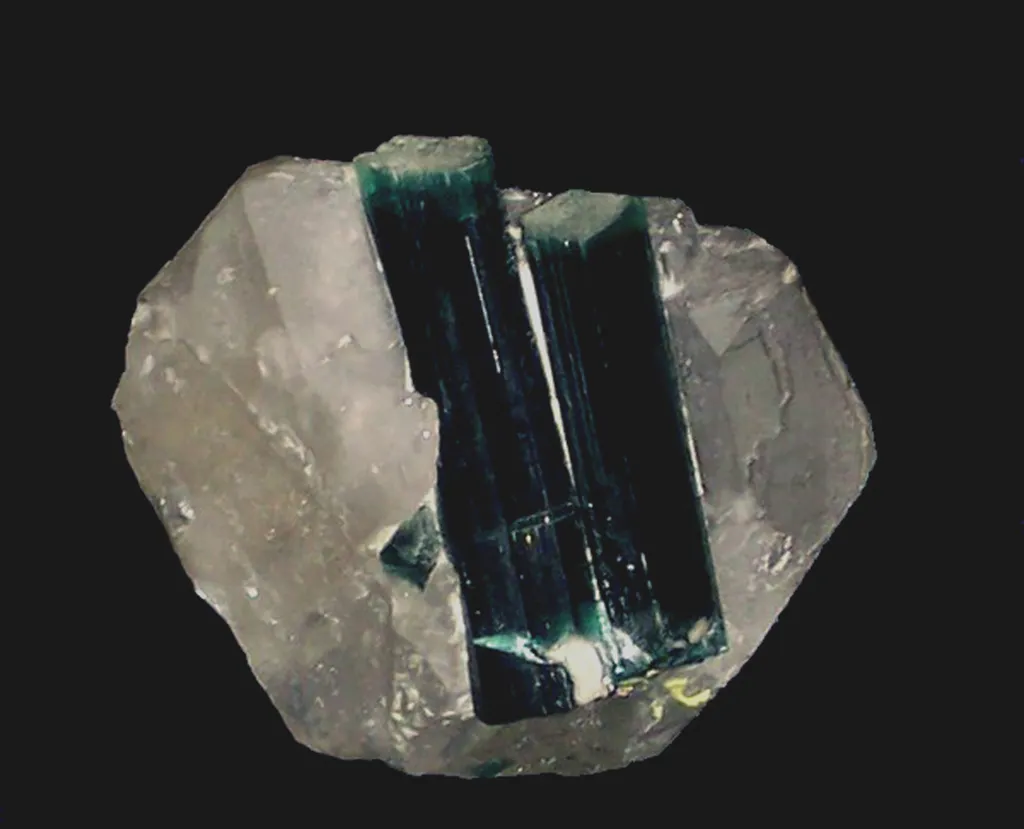 Tourmaline / Quartz: Paprok, Pakistan image