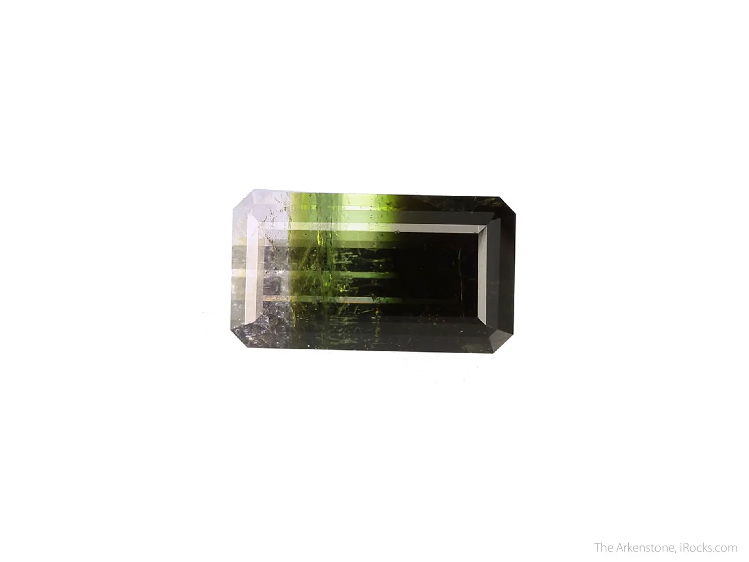 Tourmaline (rough and cut set) - image 2