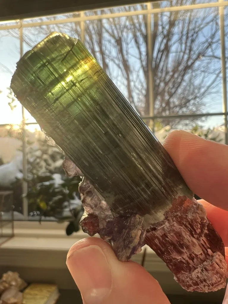 Tourmaline Scepter from Brazil, Minas Gerais - 10101 - image 3