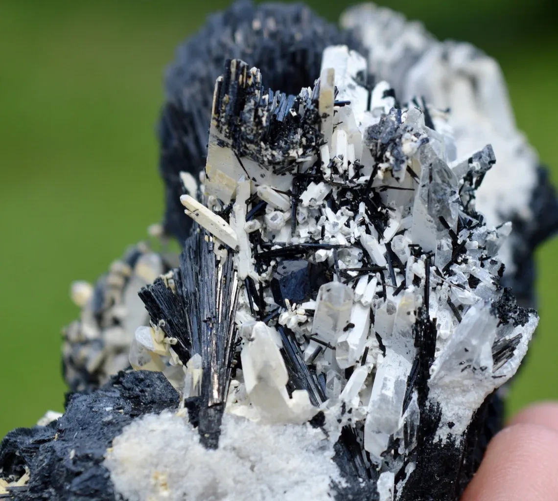 Tourmaline schorl & Feldspar Quartz 314 grams - Erongo Mountains, Karibib, Erongo Region, Namibia - image 3