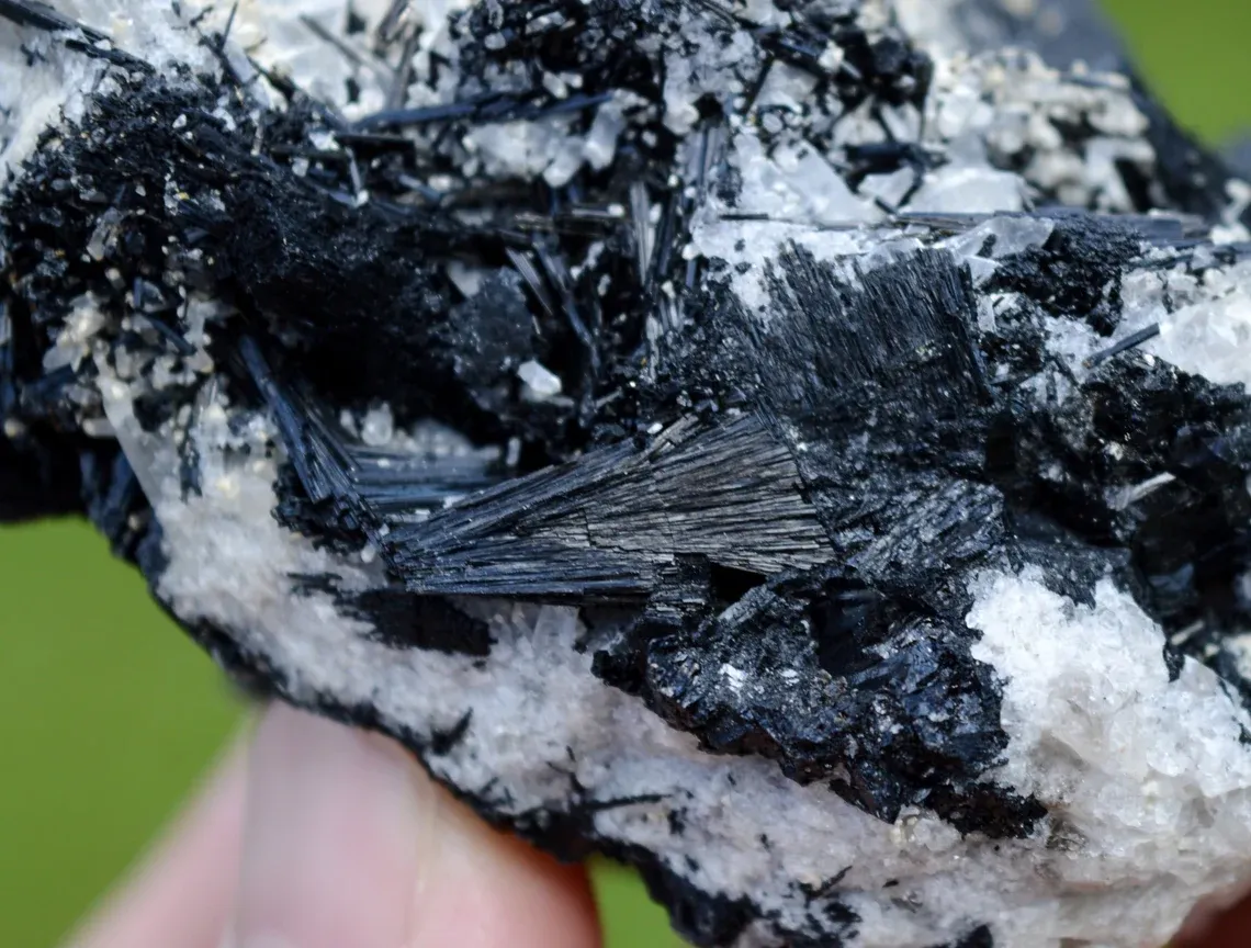 Tourmaline schorl & Feldspar Quartz 314 grams - Erongo Mountains, Karibib, Erongo Region, Namibia - image 6