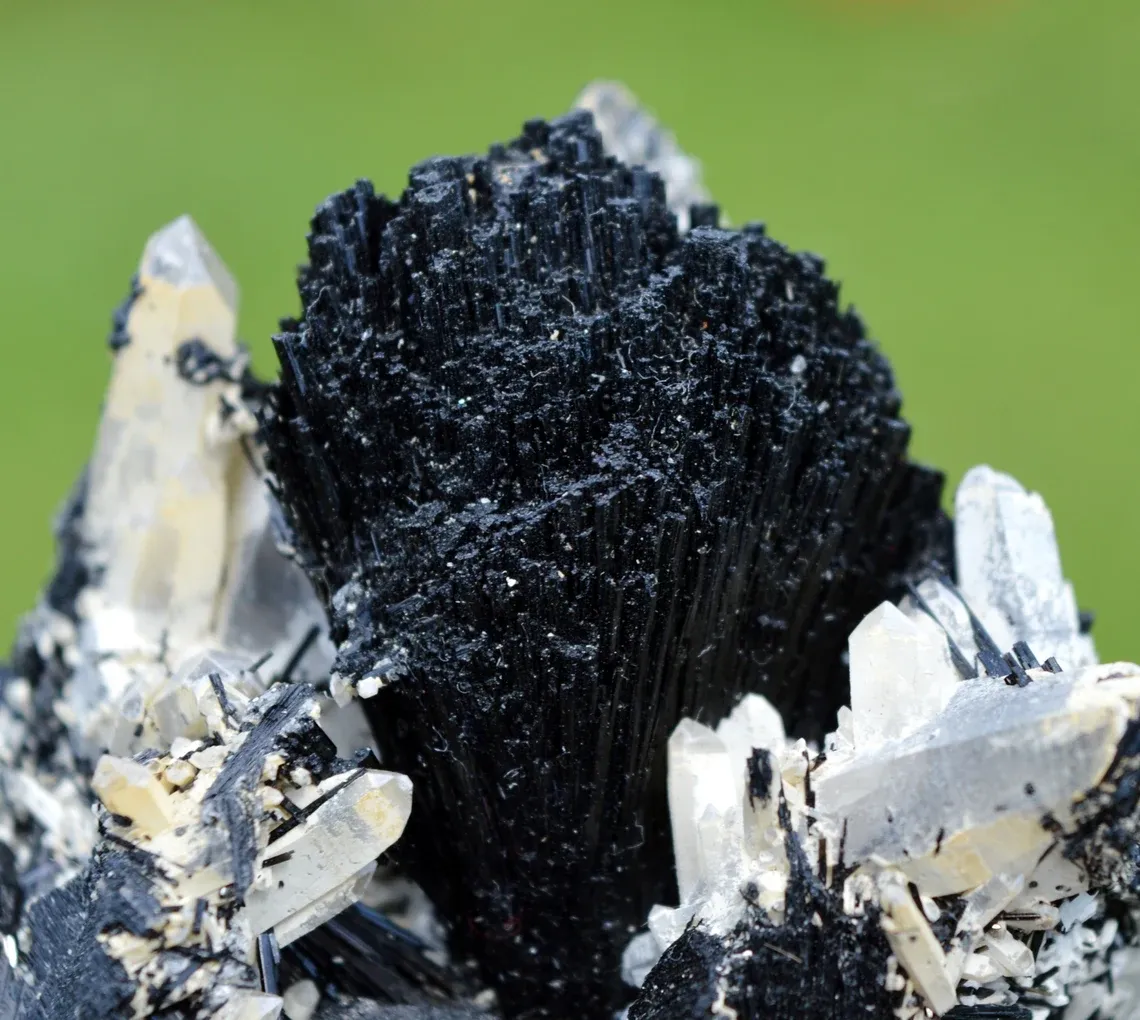 Tourmaline schorl & Feldspar Quartz 314 grams - Erongo Mountains, Karibib, Erongo Region, Namibia - image 2